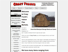 Tablet Screenshot of crazyfranks.com